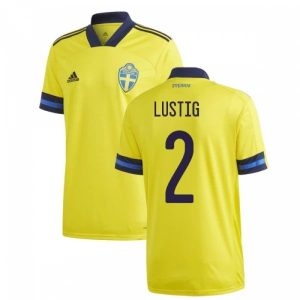 Billige Fotballdrakter Sverige Lustig 2 Hjemmedrakt 2021 – Kortermet