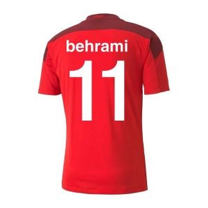 Billige Fotballdrakter Sveits Behrami 11 Hjemmedrakt 2021 – Kortermet