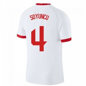 Billige Fotballdrakter Tyrkia Soyuncu 4 Hjemmedrakt 2021 – Kortermet