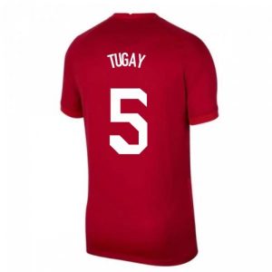 Billige Fotballdrakter Tyrkia Tugay 5 Bortedrakt 2021 – Kortermet