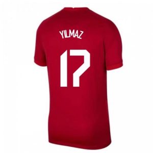 Billige Fotballdrakter Tyrkia Yilmaz 17 Bortedrakt 2021 – Kortermet