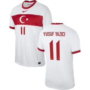 Billige Fotballdrakter Tyrkia Yusuf Yazici 11 Hjemmedrakt 2021 – Kortermet