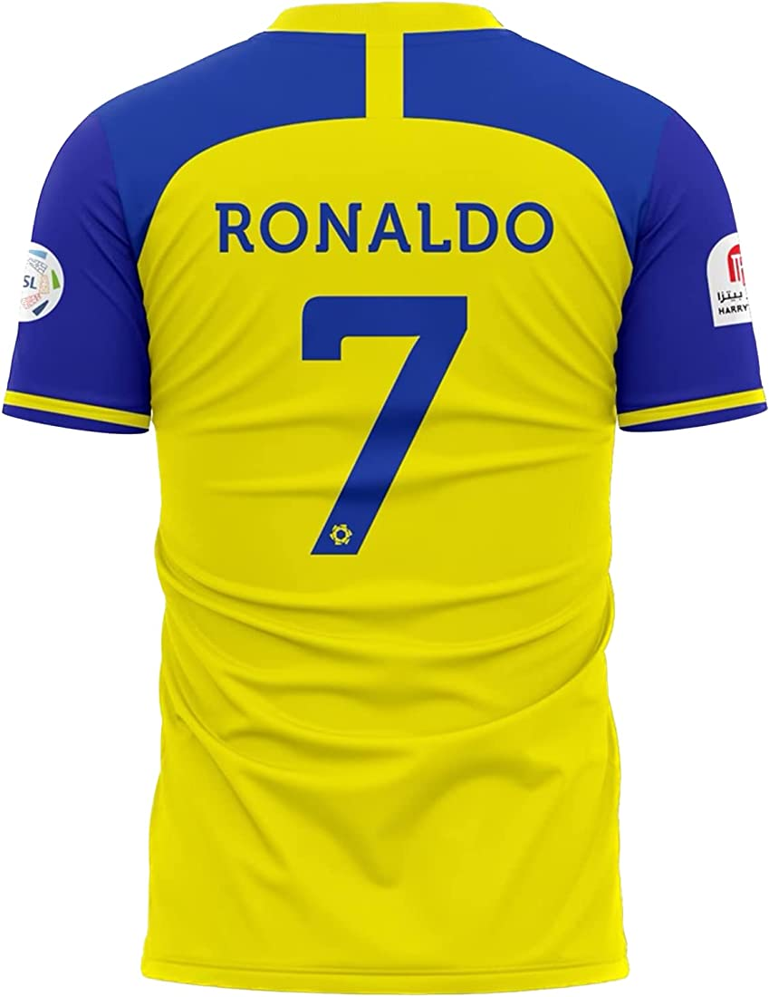 Billige Fotballdrakter Al Nassr FC Ronaldo 7 Hjemmedrakt 2022 2023 – Kortermet