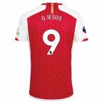 Billige Fotballdrakter Arsenal G.Jesus 9 Hjemmedrakt 2023 2024 – Kortermet