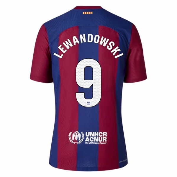 Billige Fotballdrakter FC Barcelona Robert Lewandowski 9 Hjemmedrakt 2023 2024 – Kortermet