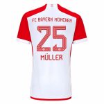 Billige Fotballdrakter FC Bayern München Thomas Müller 25 Hjemmedrakt 2023 2024 – Kortermet