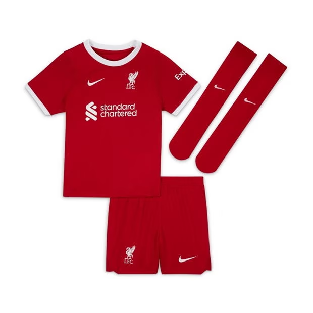 Fotballdrakter Liverpool Barn Hjemmedraktsett 2023-2024