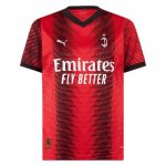 Billige Fotballdrakter AC Milan Zlatan Ibrahimović 11 Hjemmedrakt 2023 2024 – Kortermet