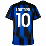 Billige Fotballdrakter Inter Milan Lautaro 10 Hjemmedrakt 2023-2024 – Kortermet