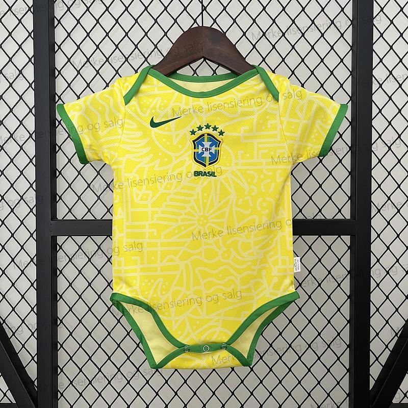 Billig-Brasil-Hjemmedrakt-for-baby-24-25-no66649_0